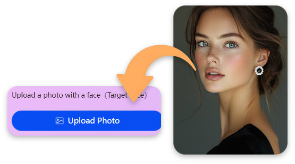 Upload the Face Photo for Swap